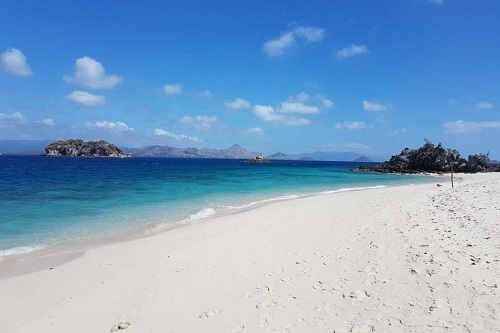 Beach at Angel Island Eco Resort