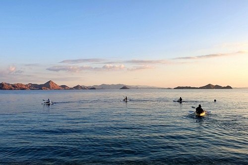 Kayaking at Angel Island Eco Resort