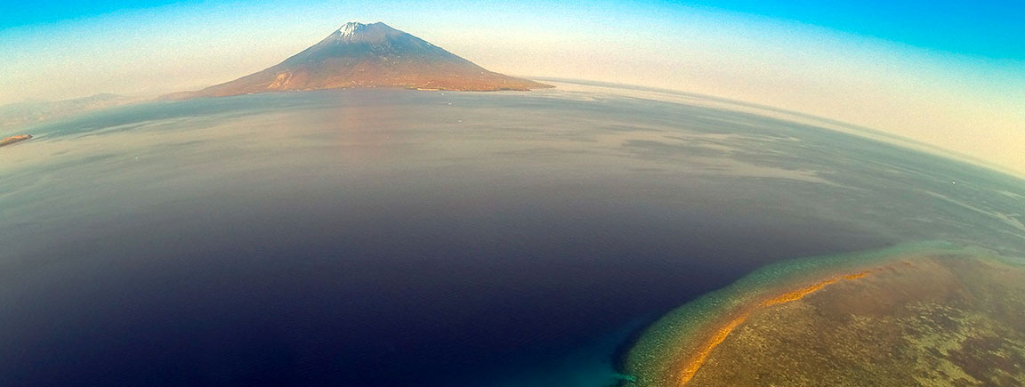 The Ring of Fire in Banda Sea