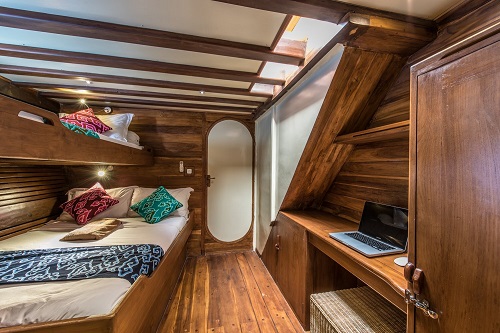 Carpe Diem's double cabin