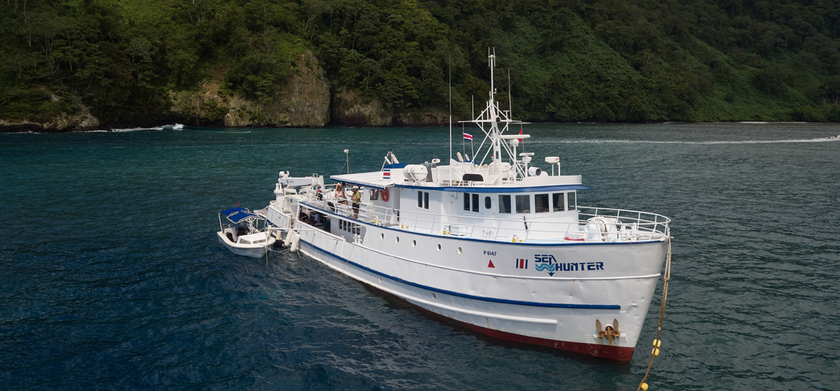 The Sea Hunter in Cocos Island