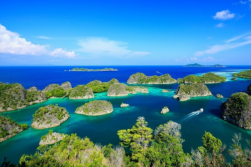 Excursion to Piaynemo at Cove Eco Resort in Raja Ampat