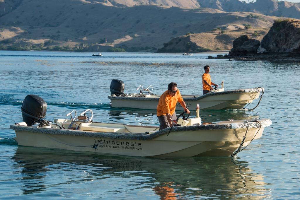 Ilike Liveaboard's tender boats