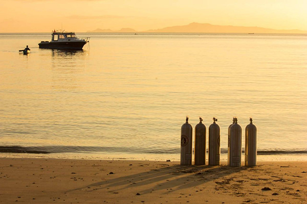 Diving operations at Kalimaya Dive Resort