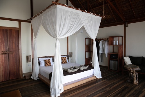 Accommodations at Kusu Resort, Halmahera