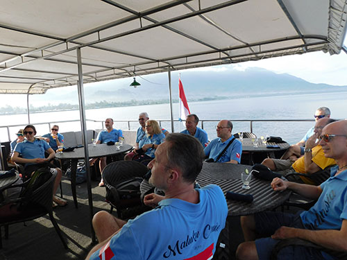 Maluku Explorer's sundeck