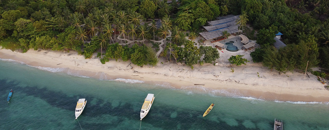 Metita Resort is a secluded dive resort in Indonesia