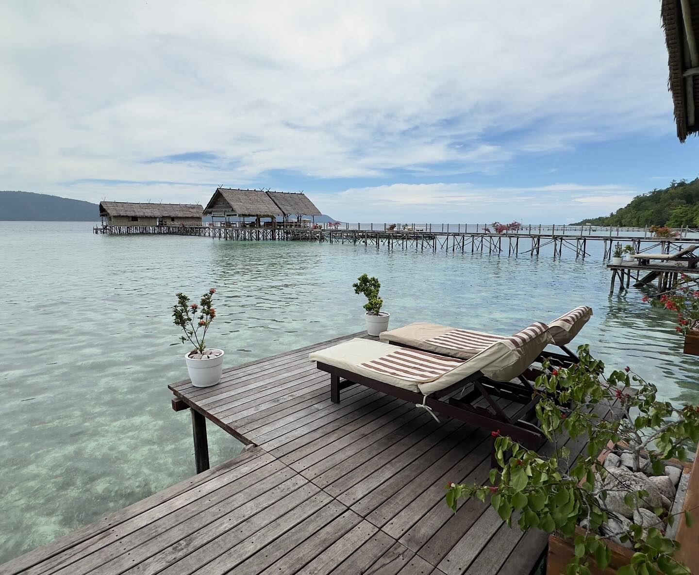 Papua Explorers seaview bungalow with sundeck