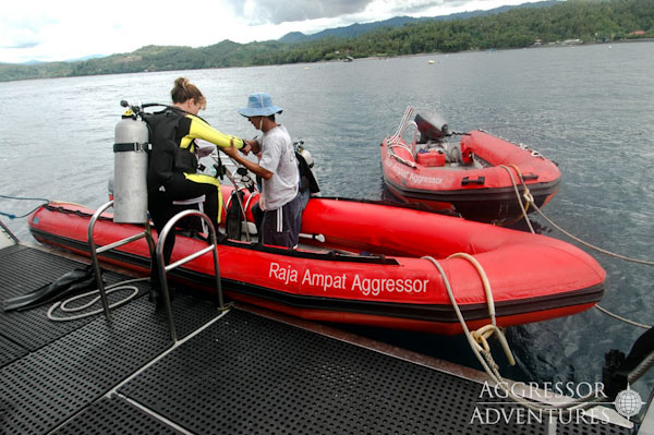 Raja Ampat Aggressor cruises for divers