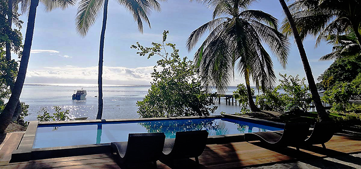 Sali Bay Resort's infinity pool