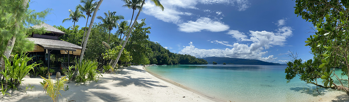 Resort facilities of Triton Bay Divers in Indonesia