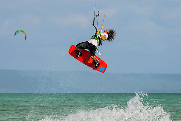 Kitesurfing at Wakatobi Dive Resort